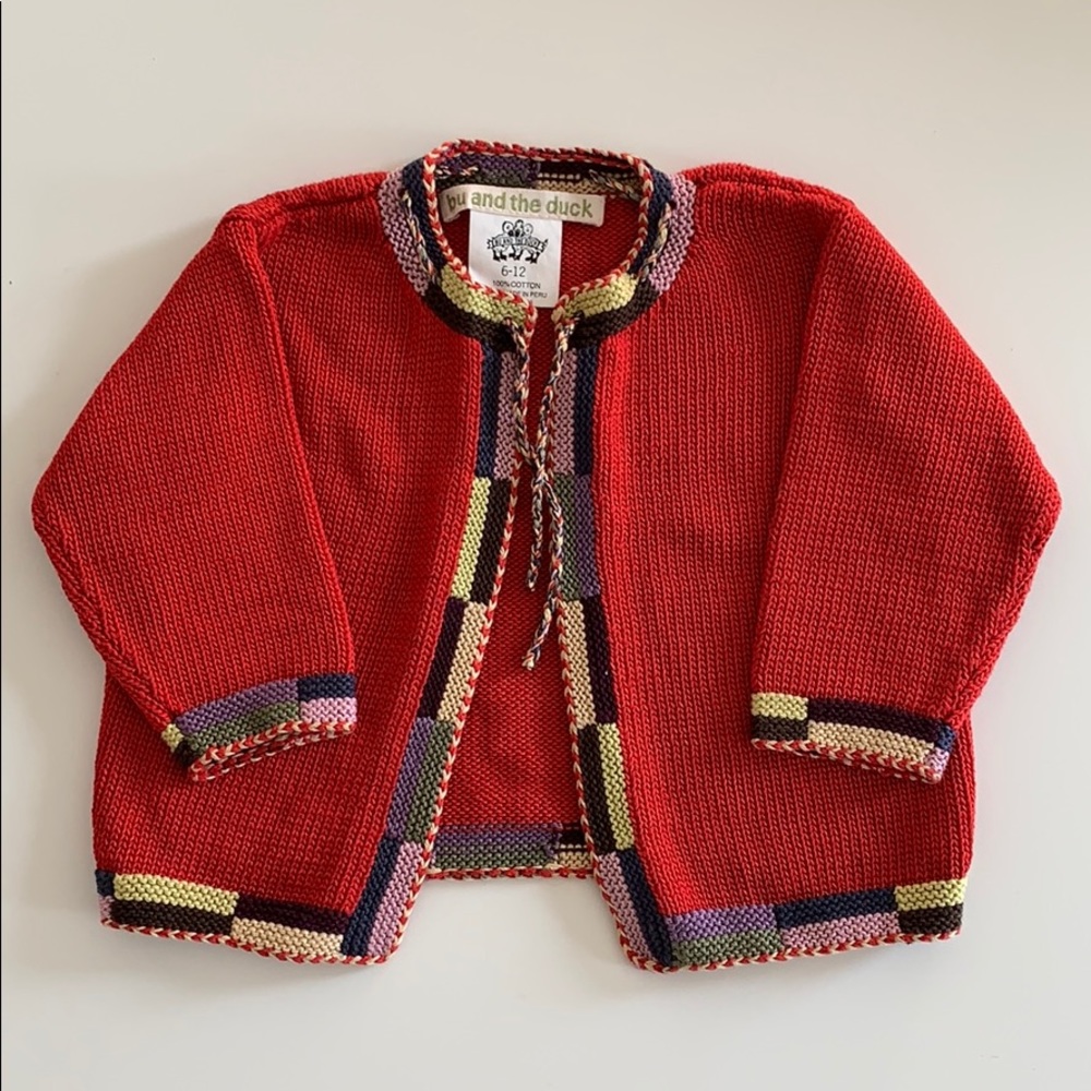 100% cotton cardigan